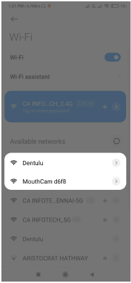 mouthcam instructions